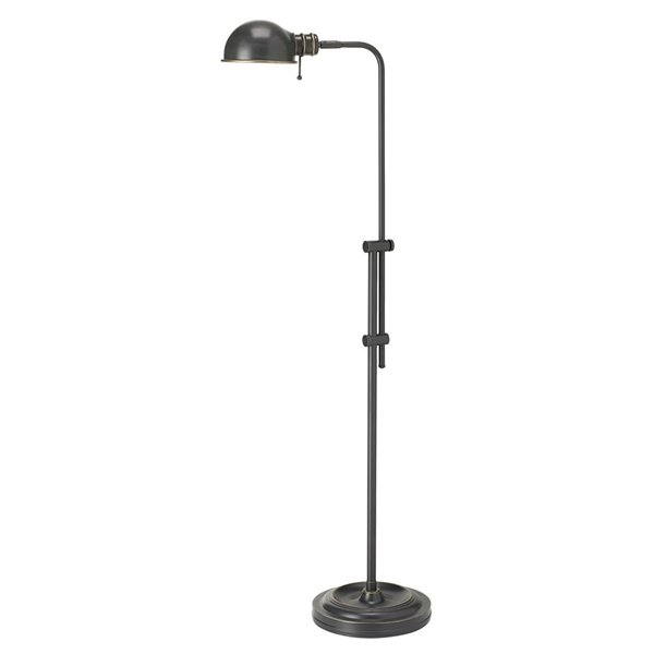 Lampe sur pied Pharmacy de Dainolite, 1 lumière, bronze brossé huilé