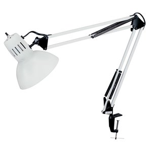 Lampe de bureau Signature de Dainolite, 36 po, blanc