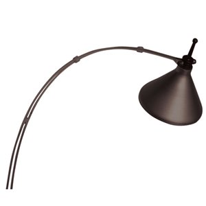 Lampe pour tableau Signature de Dainolite, bronze brossé à l'huile