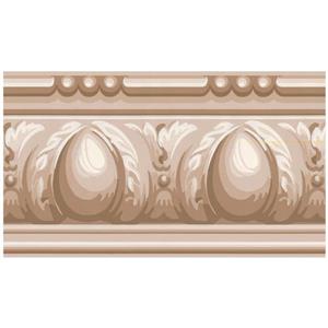 York Wallcoverings Abstract Victorian Wallpaper - Beige/Brown