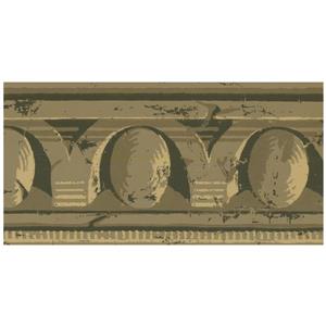 York Wallcoverings Prepasted Victorian Distressed Hazelwood Wallpaper