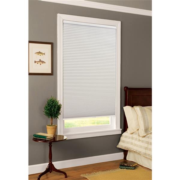 allen + roth Blackout Cellular Shade - 70.5-in x 84-in - Polyester - White