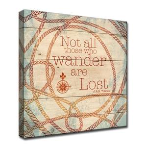 Ready2HangArt Wander Inspirational Canvas Wall Décor - 30-in