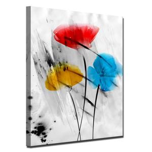Ready2HangArt Painted Petals III-B Canvas Wall Décor - 30-in