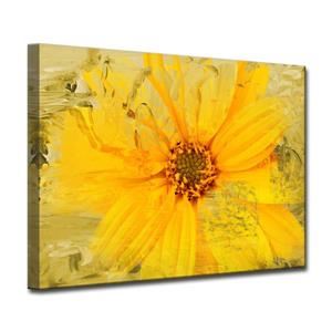 Ready2HangArt Painted Petals Canvas Wall Décor - 40-in - Yellow