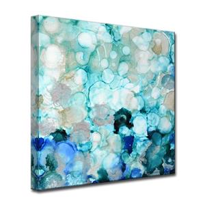 Ready2HangArt Mermaid Pearls II Canvas Wall Décor - 30-in - Blue