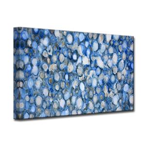 Ready2HangArt Arctic River Stones Canvas Wall Décor - 40-in - Blue