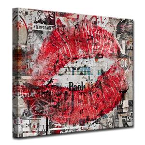 Ready2HangArt Urban Fashion Canvas Wall Décor - 30-in - Red