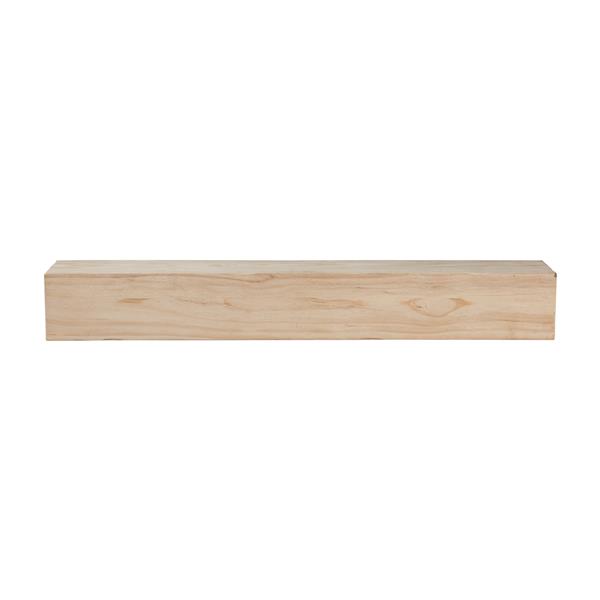 Pearl Mantels Lexington Mantel Shelf 60 In Wood Natural 496