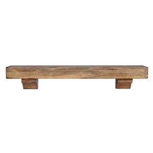 Pearl Mantels Shenandoah Mantel Shelf - 60-in - Wood - Brown