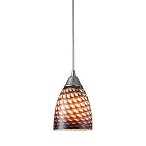 ELK Lighting Arco Baleno Pendant Light - 1-Light - 5-in - Satin Nickel