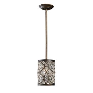ELK Lighting Amherst Mini Pendant Light - 1-Light - Antique Bronze