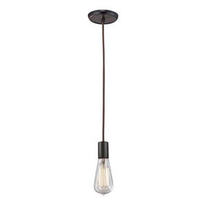 ELK Lighting Menlow Park Pendant Light - 1-Light - 2-in - Oiled Bronze