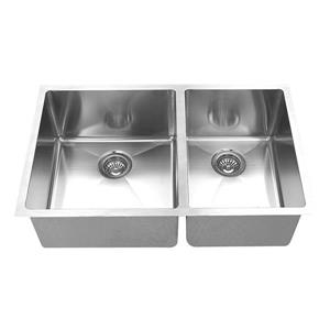 BOANN Undermount Kitchen Sink - 30-in x 19-in - Stainless Steel