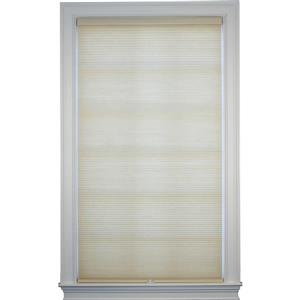 allen + roth Room Darkening Double Cell Shade- 21.5" x 72" - Straw-White