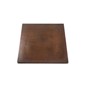 Premier Copper Products Copper Square Table Top - 24-in