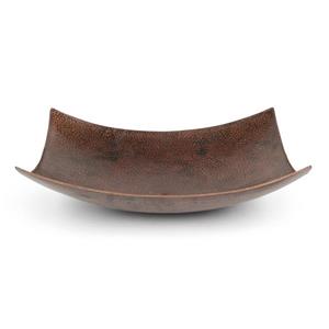 Premier Copper Products Rectangular Sloped Copper Sink - 18-in