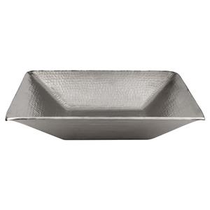 Premier Copper Products Rectangular Vessel Sink - Copper/Nickel