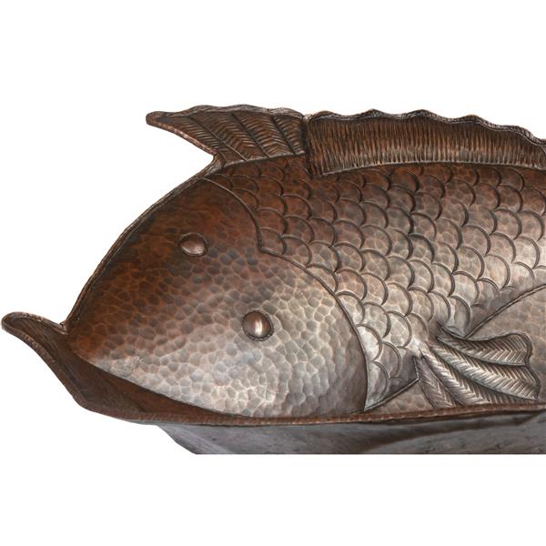 Premier Copper Products Fish Copper Sink