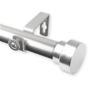 Rod Desyne Bonnet Curtain Rod - 120-170-in - 1-in- Nickel