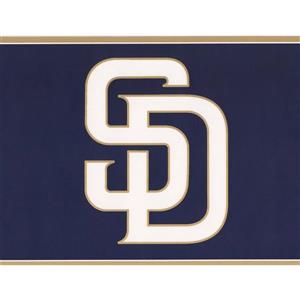 York Wallcoverings San Diego Padres MLB Baseball Wallpaper