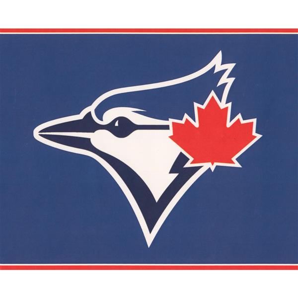 York Wallcoverings Toronto Blue Jays Mlb Baseball Wallpaper Rona