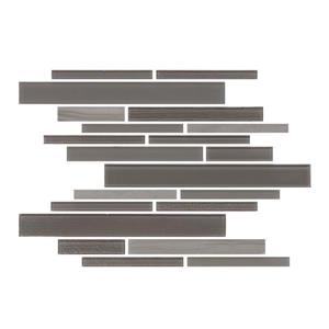Ceratec Lifestyle Barista Wall Tiles - 11" x 12" - Glass - Mocha - 15 pcs