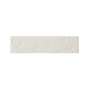 Ceratec Struttura Bricklane Wall Tiles - 10" - Porcelain - White - 34 pcs