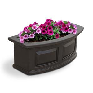 Mayne Nantucket 2-ft Window Box - Espresso