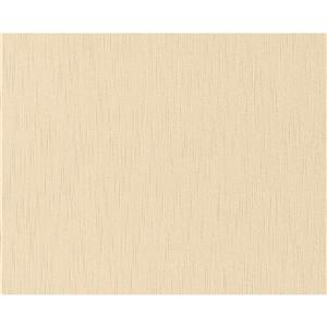 A.S. Creation Tessuto Baroque Wallpaper Roll - 21 -in - Beige