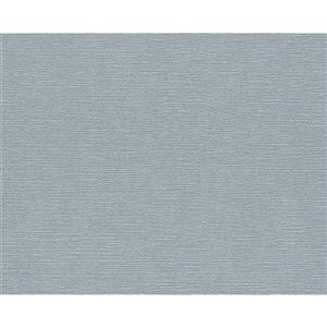 A.S. Creation Textile Look Wallpaper Roll - 21 -in - Light Blue