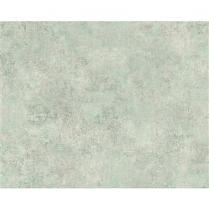 A.S. Creation Deco World Wallpaper Roll - 21-in - Faux Finish Pattern - Light Green