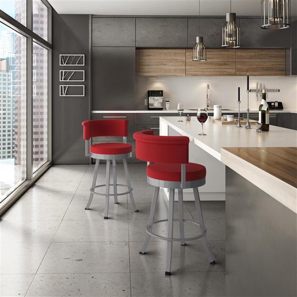 red swivel counter stools