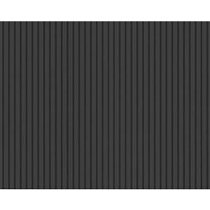 A.S. Creation Modern Striped and Circle Wallpaper Roll - Grey