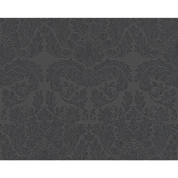 A.S. Creation Modern Decorative Wallpaper Roll - Black/White/Grey | RONA