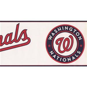 York Wallcoverings Washington Nationals MLB Baseball Wallpaper Border