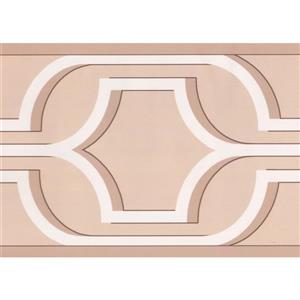 York Wallcoverings Urban Abstract Wallpaper Border - White