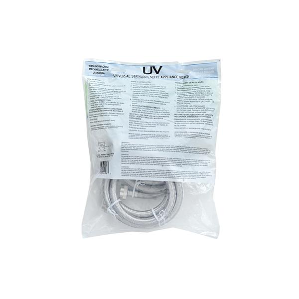 UV Hot and Cold Washing Machine Connector Kit - 5-ft
