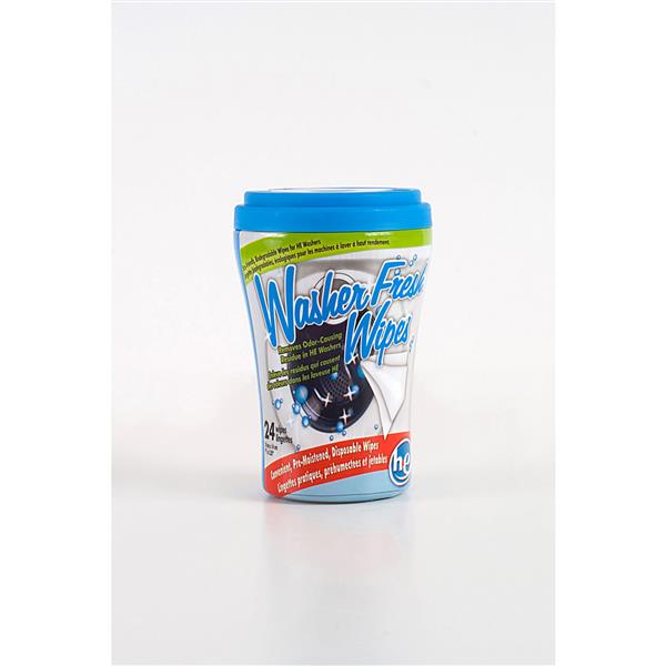 Lingettes WasherFresh(MC) pour laveuses HE, paquet de 2