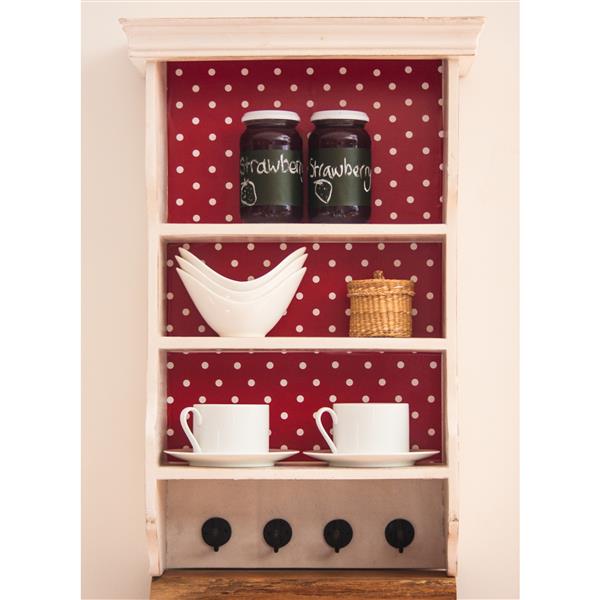 DC Fix Self Adhesive Film 17in x 78in Red 34606272pk RONA