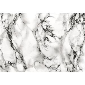 DC Fix Self Adhesive Film - 17-in x 78-in- Marble White