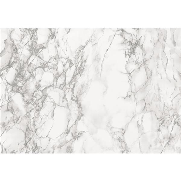 DC Fix Decorative Self Adhesive Film - 26-in x 78-in - Marble Grey 346-8306