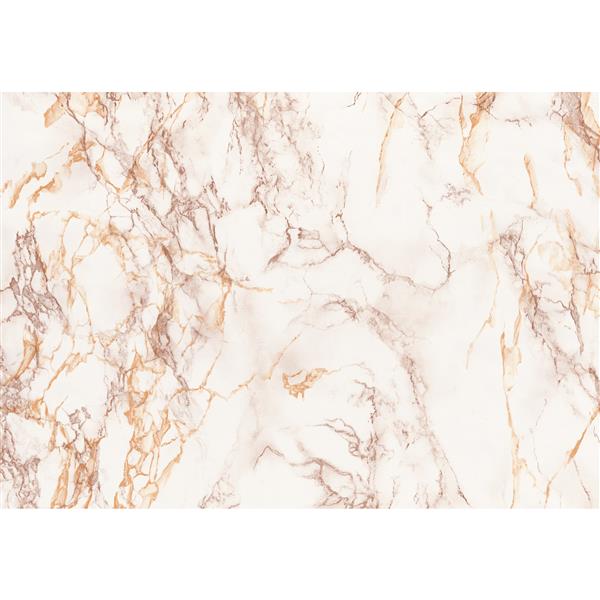 DC Fix Self Adhesive Film - 26-in x 78-in- Marble Brown