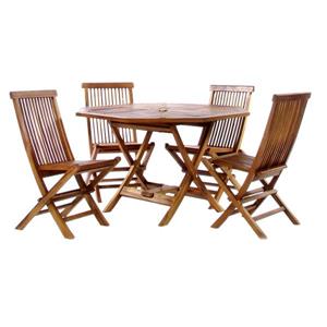 LEISURE SEASON Table de pique-nique pliable portative, 33 po x 28 po x 26  po PFT12