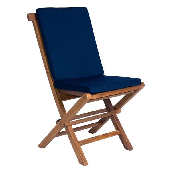 Outdoor folding chair deals cushions