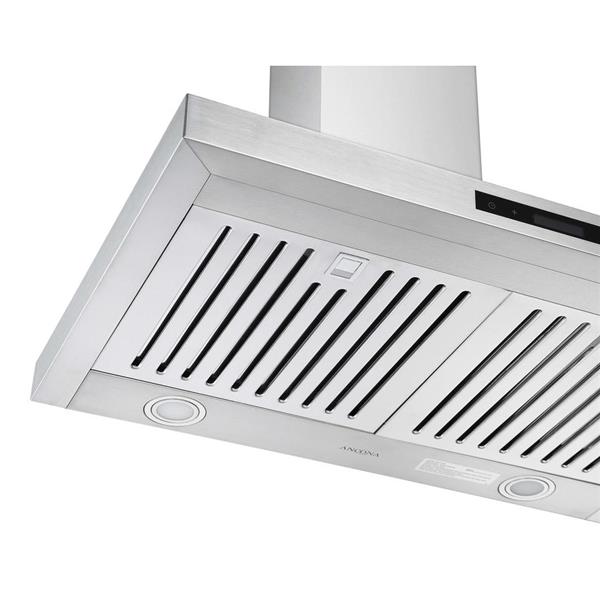 Ancona 30in 620 CFM WallMounted Range Hood (Stainless Steel) AN1524
