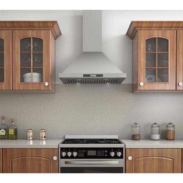 Hotte Pyramidale Convertible Ancona Wpb630 30 620 Pcm An 1524 Rona