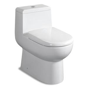 Jade Bath Acacia 1-Piece Dual-Flush Standard Height Elongated Toilet (1.28 GPF)