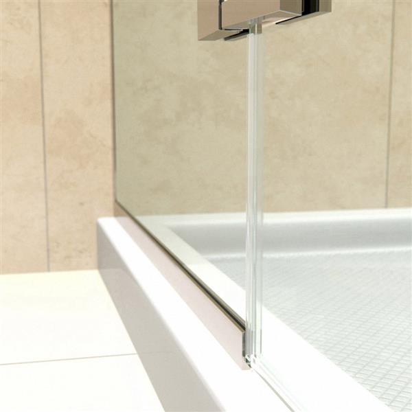 Porte de douche Aqua Ultra DreamLine 45 po x 72 po chrome