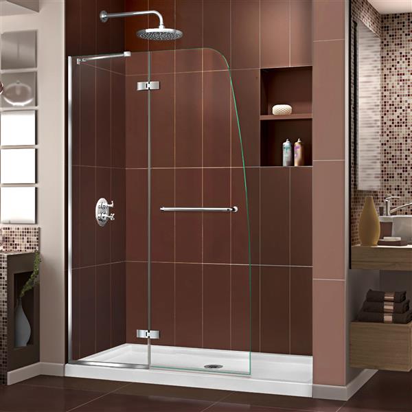 Porte de douche Aqua Ultra DreamLine 45 po x 72 po chrome